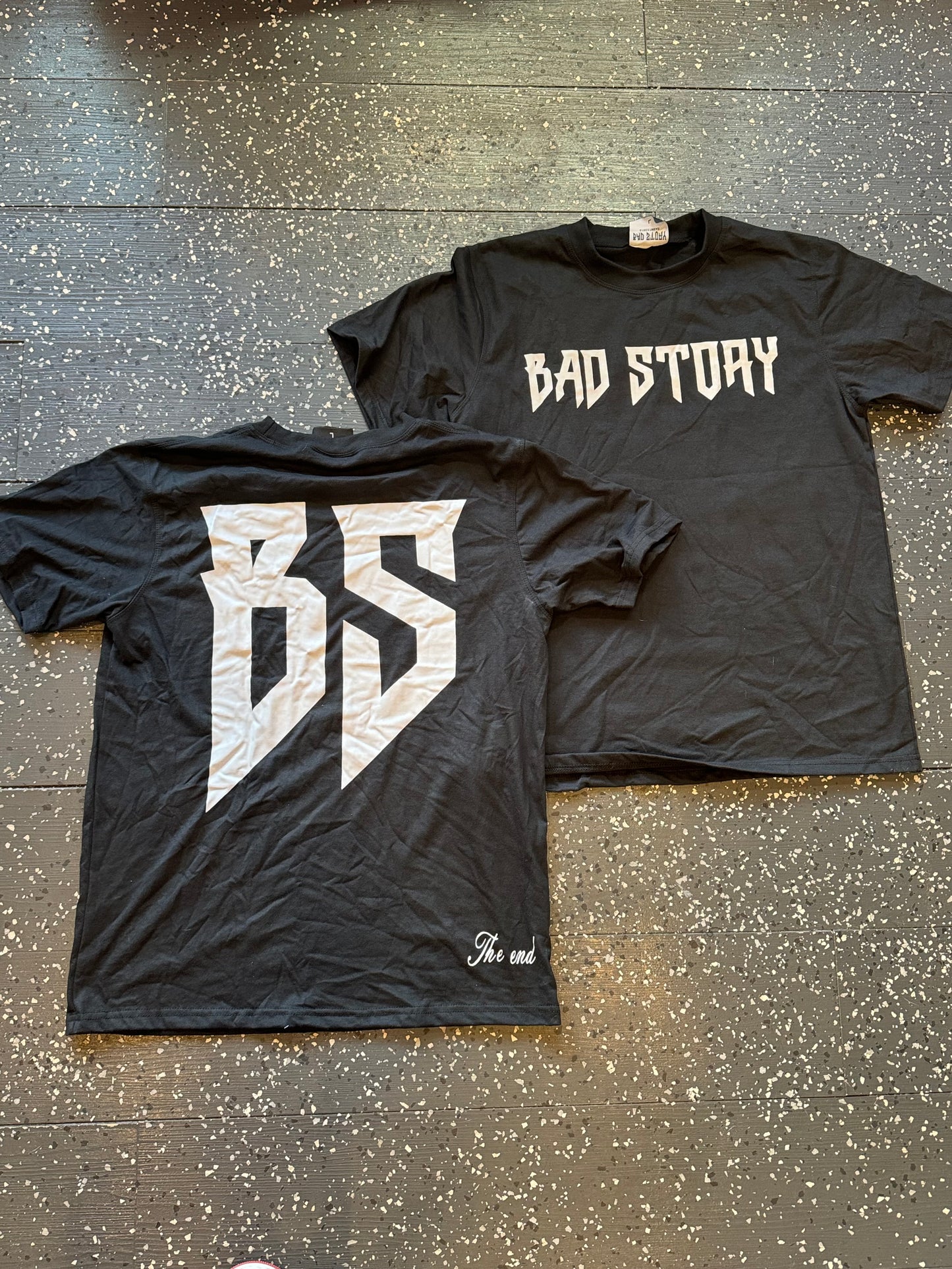 Black bad story shirt