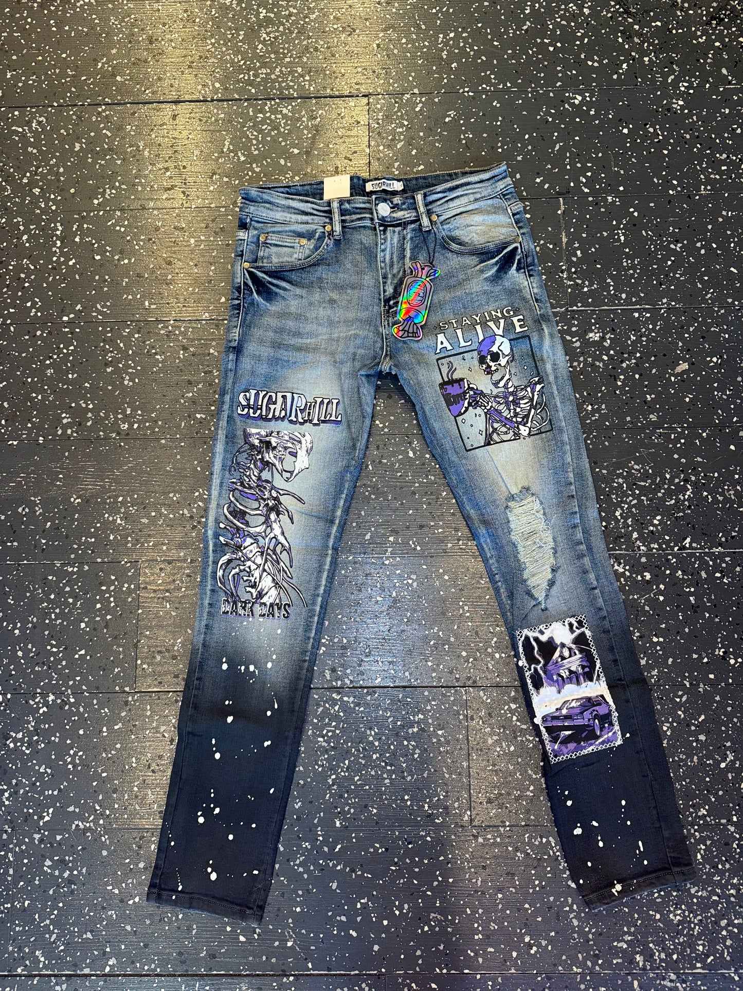 Sugar hill  purple jeans