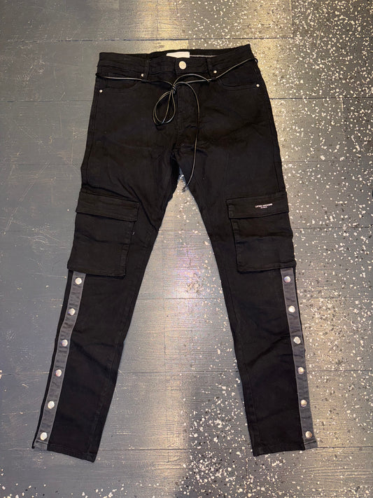 Lifted anchors black jeans