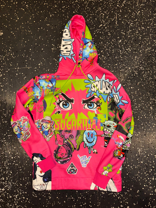 Pink sugar hill hoodie